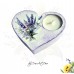 Suport decorativ pentru lumanare - buchet lavanda 115025